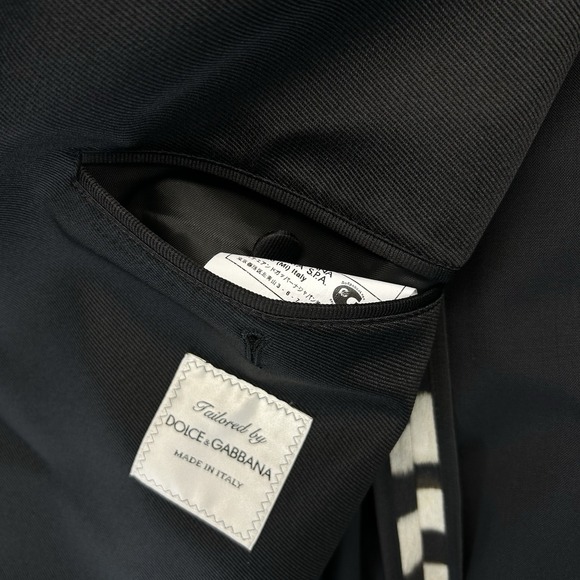 Dolce‎ & Gabbana Zebra Print Suit Jacket-Check Photos/Measurements For Size - Picture 8 of 16